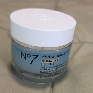No7 HydraLuminous Hydrating Day Gel 1.69 oz Lightly Used